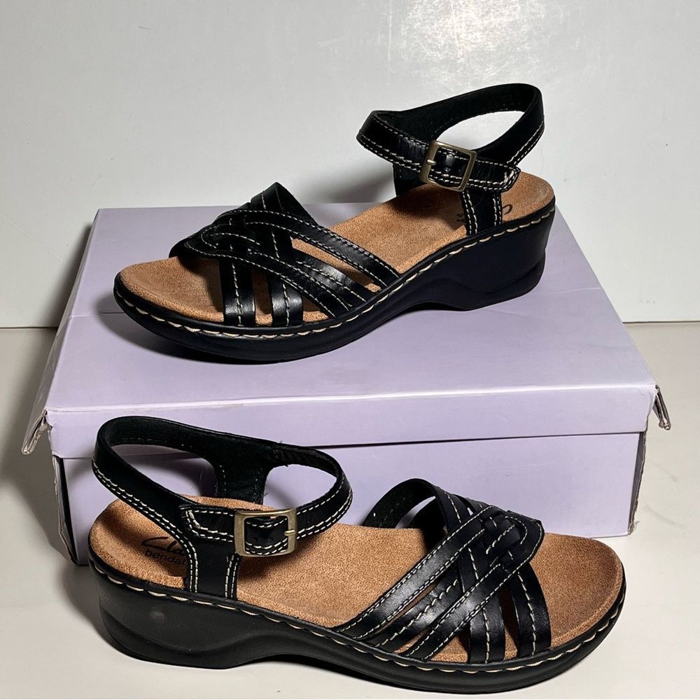 Clarks Lexi Norwich Wedge Sandals